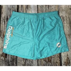NFL Team Apparel Foco Miami Dolphins Swim Shorts Mens Size 2XL NEW